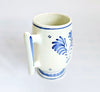 Vintage Hand-Painted Porcelain Delftware Ceramic Mug