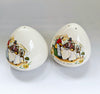 Rare Vintage Hand-Painted Ceramic Salt and Pepper Shaker - Souvenir Of Wales