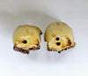 Rare Vintage Hand-Crafted Ceramic Pottery Novelty Owl Salt and Pepper Shaker / Figurine