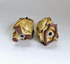 Rare Vintage Hand-Crafted Ceramic Pottery Novelty Owl Salt and Pepper Shaker / Figurine