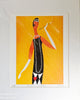 Signed Rare Limited Edition Lithograph Print by Johnathan Hallgrey, Signed and Numbered (20/40), titled "The Queen of Hearts"