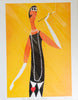 Signed Rare Limited Edition Lithograph Print by Johnathan Hallgrey, Signed and Numbered (20/40), titled "The Queen of Hearts"