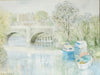 Original Framed Watercolour Painting Signed by the Artist, Depicting either The Richmond Bridge or Henley On Thames