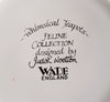 Wade Whimsical Feline Collection Teapot Dustbin With Cats Designed by Judith Wootton