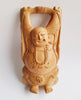 Antique Hand Carved Sandalwood Laughing Buddha