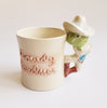 Howdy Pardner Rodeo Frog Ceramic Mug