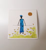 African Tribal Design, Decorative Ceramic Art Tile