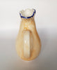 Vintage Hand Painted Italian Majolica Studio Pottery Rooster Pitcher / Jug