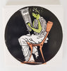 6 Vintage Greek Ceramic Art Tiles / Coasters with Greek Figures Depicting Greek Mythology