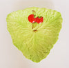 Vintage 1940's Carlton Ware Australian Design Triangular Lettuce and Tomatoes Shallow Bowl
