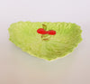 Vintage 1940's Carlton Ware Australian Design Triangular Lettuce and Tomatoes Shallow Bowl