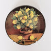 Ceraplat Hand Made Lemon Miniature Ceramic Plate Spanish