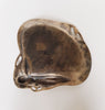 Art Nouveau Brass Shallow Dish / Card Tray, Woman with Harp