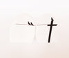 Contemporary Design White Porcelain Salt and Pepper Shaker