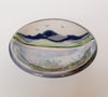Highland Stoneware Pottery Hand Painted Rural Scene Pin Dish Signed by the Artist, Scotland