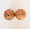 Hand Made Ceramic Stoneware Salt and Pepper Shaker Signed as "Wynne"