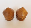 Hand Made Ceramic Stoneware Salt and Pepper Shaker Signed as "Wynne"