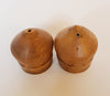 Hand Made Ceramic Stoneware Salt and Pepper Shaker Signed as "Wynne"