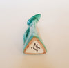 Miniature Ceramic Studio Pottery Vase Souvenir from Ospedaletti, Italy