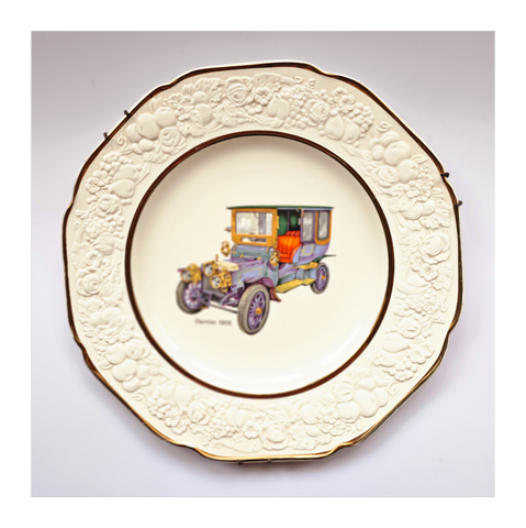 Vintage Sheriden Finest Staffordshire Earthenware Decorative plate - Daimler 1905