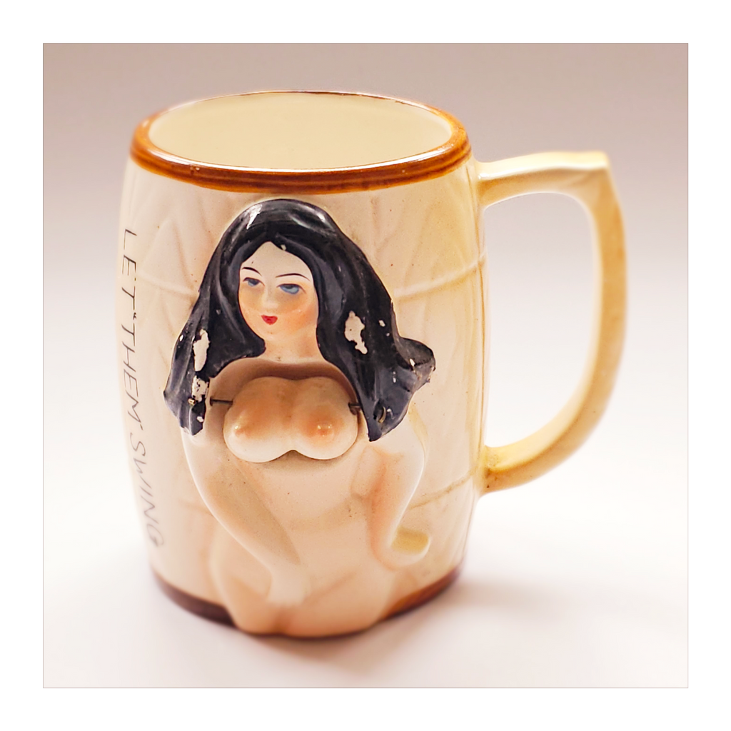 Vintage Let Them Swing Bourne Of Harlesden Beer Mug