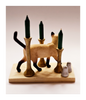 Cats Round the House sculpture by Border Fine Arts Studio