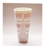 Vintage 1980's Wedgwood Pastel Strata Abstract Modernist Vase