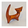 Contemporary Design Hand Made Studio Pottery Glazed Ceramic Cat Statuette