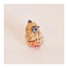 Rare Vintage 1970's Wade Whimsy Miniature Ceramic Possum Figurine
