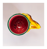 Rare Fine Art Studio Pottery Glazed Ceramic Novelty Mug with a 3 D Crested Gecko and its Tail as Handle