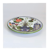 Vintage 1980's Ceramica La Maga S. Stefano C. Hand Made Ceramic Wall Plate from Palermo, Italy