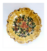 Vintage Biagioli Gubbio Italy hand painted Majolica wall plate