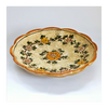 Vintage Italian Deruta Pottery - Hand Painted Majolica Wall Plate