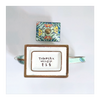Vintage Trade + Aid UK Miniature Teapot Enamel Brass No. 417 Collectible