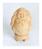Antique Hand Carved Sandalwood Laughing Buddha