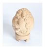 Antique Hand Carved Sandalwood Laughing Buddha