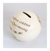 Vintage 1960's Royal Doulton Bunnykins Fine Bone China Piggy Bank "Bunnies Attending Christening Ceremony" Christening Present