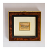 Vintage Framed Engraved Metal Wall Art - Lamina Argento 925% Sterling Silver Plated Italian Lithograph - Verona L'Arena