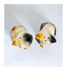 Rare Vintage Fine Quality Lego Japan Cat Figurine Salt & Pepper Shaker
