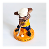 Rare Golf Themed Ceramic Mouse Figurine Cheese Chasers N&T Productions 2002 - Distributed by Widdop Bingham