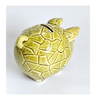Vintage 1960's Glazed Ceramic Piggy Bank / Coin Bank