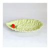 Vintage 1950's Carlton Ware Hand Painted and Embossed Lettuce Leaf Dish