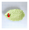 Vintage 1950's Carlton Ware Hand Painted and Embossed Lettuce Leaf Dish