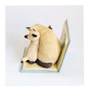 Cute Siamese Cat and Two Kittens Ceramic Figurine