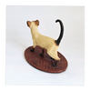 Rare Vintage 1980's Hand Painted Siamese Cat Figurine from Natures Heritage Range by Holland Studio Craft
