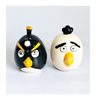 Rare DRL Angry Birds Ceramic Salt & Pepper Shaker