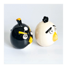 Rare DRL Angry Birds Ceramic Salt & Pepper Shaker