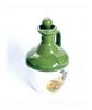 Vintage Scotland Montrose Potteries Hand Crafted Stoneware Pheasant Grouse Quail Pitcher / Decanter / Flagon / Jug