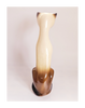 Vintage 1960's Tall 28.5 cm Ceramic Siamese Cat Figurine Beswick Trentham Art ware 331