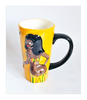 Large Porcelain Novelty Mug from Jamaica with Shape of a Lady in Bikini Top and a Protruding Bum